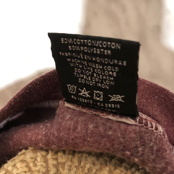 Obey Graphic Sweater Maroon Small - Picture 4 of 5